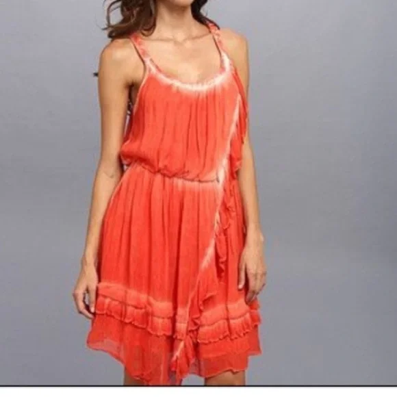 FREE People Aphrodite Tie Dye Dress - Picture 1 of 8